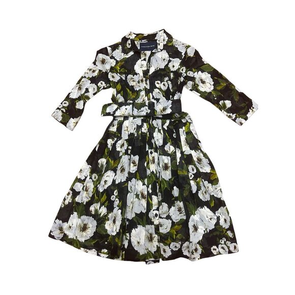 Samantha Sung Audrey 3/4-Sleeve Shirt Dress  Size: 6, US S - Picture 1 of 7